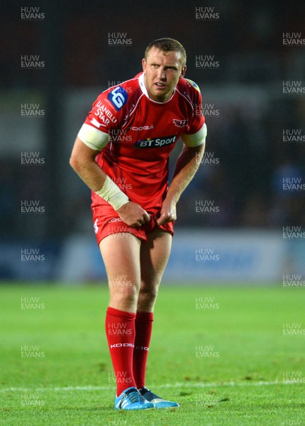 210815 - Newport-Gwent Dragons v Scarlets - Preseason Friendly -Hadleigh Parks of Scarlets