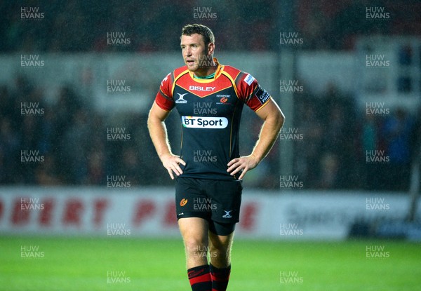 210815 - Newport-Gwent Dragons v Scarlets - Preseason Friendly -Adam Warren of Dragons