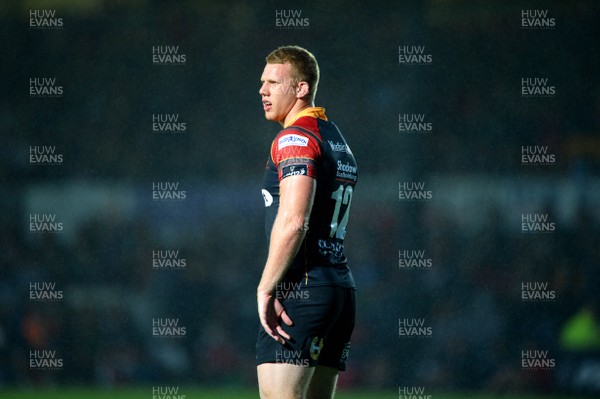 210815 - Newport-Gwent Dragons v Scarlets - Preseason Friendly -Jack Dixon of Dragons