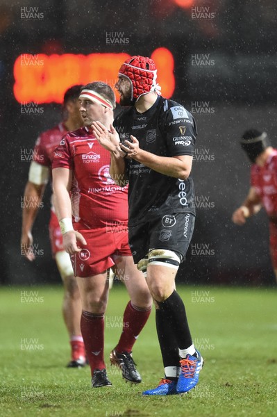 211219 - Dragons v Scarlets - Guinness Pro 14 - Cory Hill of Dragons