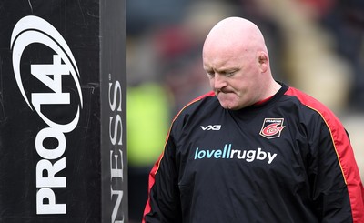 080918 - Dragons v Southern Kings - Guinness PRO14 - Dragons head coach Bernard Jackman