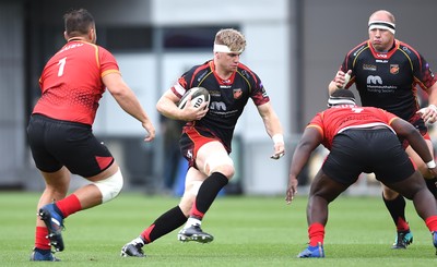 080918 - Dragons v Southern Kings - Guinness PRO14 - Aaron Wainwright of Dragons