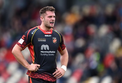 080918 - Dragons v Southern Kings - Guinness PRO14 - Josh Lewis of Dragons