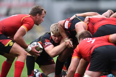 080918 - Dragons v Southern Kings - Guinness PRO14 - Aaron Wainwright of Dragons