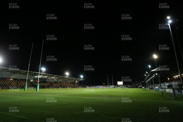 121220 - Dragons v Wasps, Heineken European Champions Cup -  A general view of Rodney Parade during the match