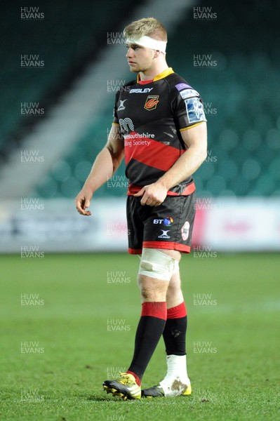 020218 - Dragons v Worcester - Anglo Welsh Cup -  Aaron Wainright