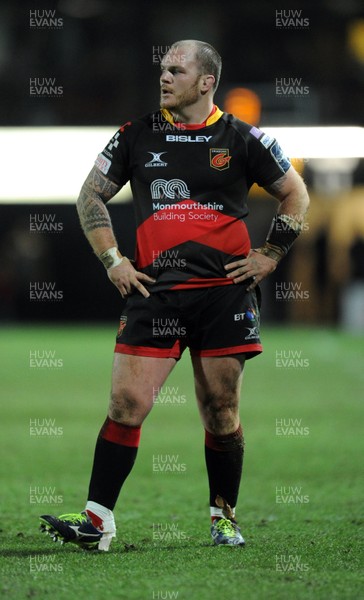 020218 - Dragons v Worcester - Anglo Welsh Cup -  Rhys Buckley