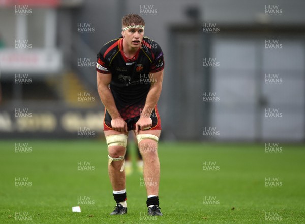 220918 - Dragons v Zebre - Guinness PRO14 - Aaron Wainwright of Dragons