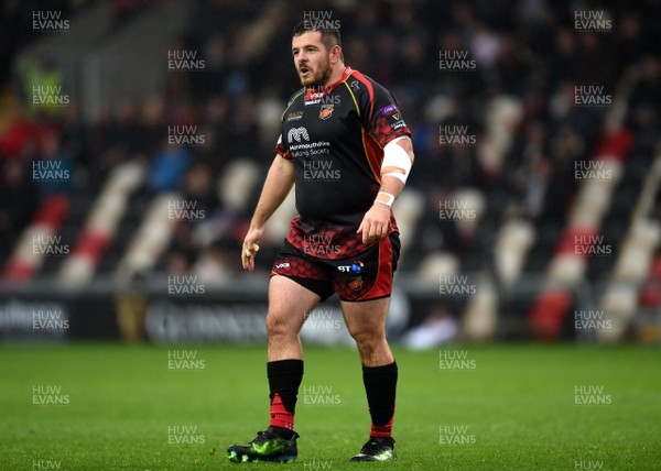 220918 - Dragons v Zebre - Guinness PRO14 - Aaron Jarvis of Dragons