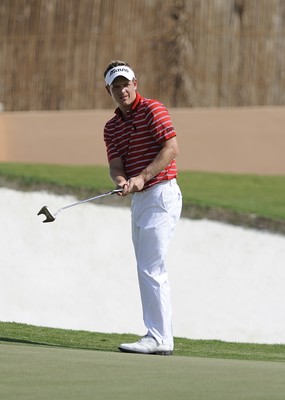 21.11.09 - Dubai World Championships 2009... Luke Donald on the 18th. 