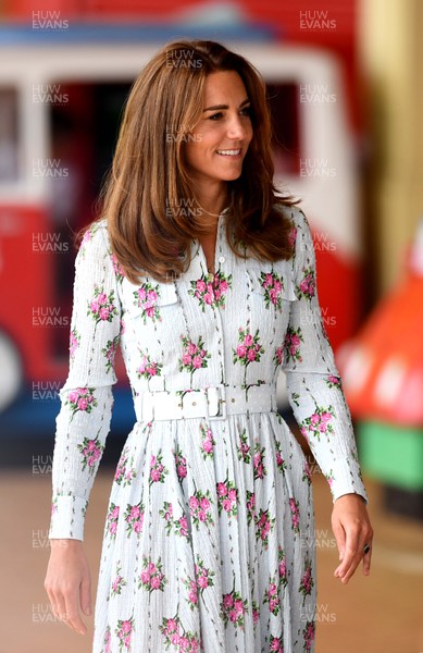 050820 -  The Duchess of Cambridge, HRH Kate Middleton during a visit to Barry Island, South Wales