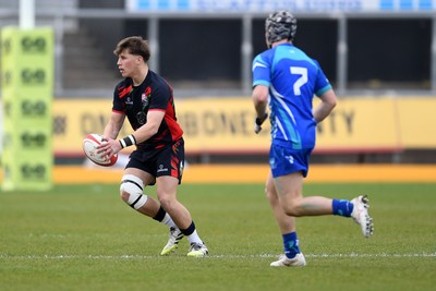 270426 - Dyffryn Taf v Bro Morgannwg - Road to Principality Finals - Boys U18s Cup - Ellis Hennesey of Dyffryn Taf 