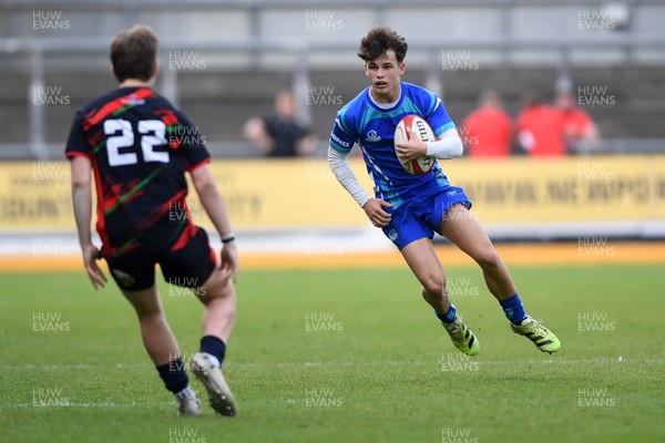 270426 - Dyffryn Taf v Bro Morgannwg - Road to Principality Finals - Boys U18s Cup - Rhys Muxworthy of Bro Morgannwg