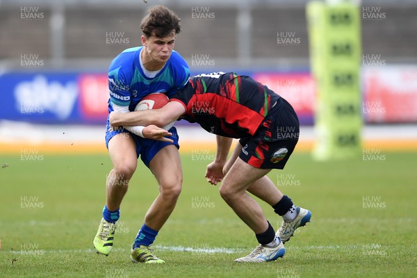 270426 - Dyffryn Taf v Bro Morgannwg - Road to Principality Finals - Boys U18s Cup - Rhys Muxworthy of Bro Morgannwg
