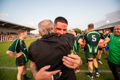 210525 - East District v Mid District - Inter District Cup Final - Mood District players celebrate their win