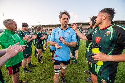 210525 - East District v Mid District - Inter District Cup Final - Mood District players celebrate their win