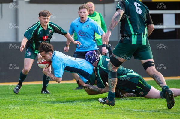 210525 - East District v Mid District - Inter District Cup Final - Jordy Fleming of East District scores a try