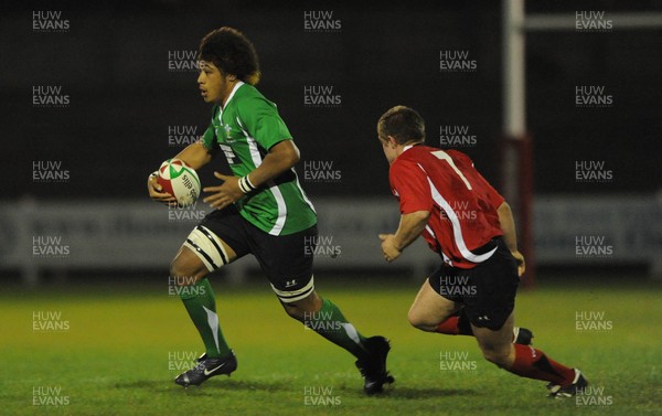 15.10.09 - East Wales Under 20 v West Wales Under 20 - East's Toby Faletau 