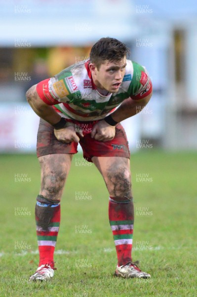 070117 - Ebbw Vale v Cross Keys - Principality Premiership   Ebbw Vale's David Langdon by Huw Evans Agency