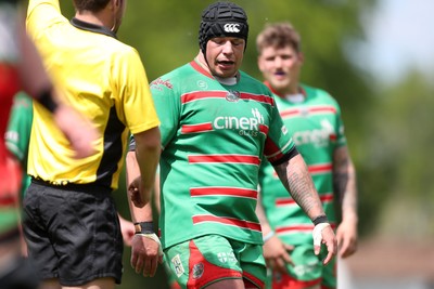 100525 - Ebbw Vale v Llandovery - Super Rygbi Cymru (SRC) Semi Final - Joe Franchi of Ebbw Vale