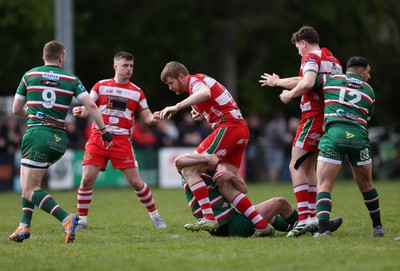 100526 - Ebbw Vale v Llandovery RFC - Super Rygbi Cymru Grand Final - Aaron Warren of Llandovery 