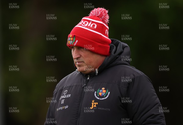 100526 - Ebbw Vale v Llandovery RFC - Super Rygbi Cymru Grand Final - Llandovery Head Coach Euros Evans