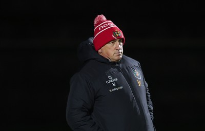 161025 - Ebbw Vale v Llandovery, Super Rugbi Cymru - Llandovery head coach Euros Evans