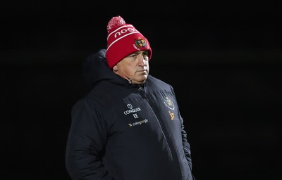 161025 - Ebbw Vale v Llandovery, Super Rugbi Cymru - Llandovery head coach Euros Evans