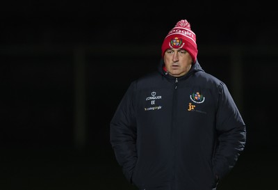 161025 - Ebbw Vale v Llandovery, Super Rugbi Cymru - Llandovery head coach Euros Evans