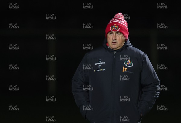 161025 - Ebbw Vale v Llandovery, Super Rugbi Cymru - Llandovery head coach Euros Evans
