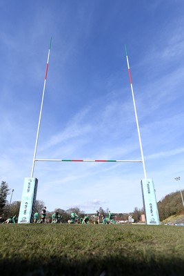 010325 - Ebbw Vale v Newport - Super Rygbi Cymru - A general view of the CINNER GLASS Community Stadium