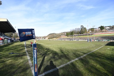 010325 - Ebbw Vale v Newport - Super Rygbi Cymru - A general view of the CINNER GLASS Community Stadium