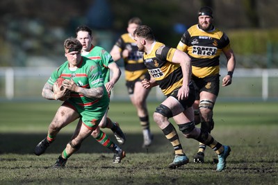 010325 - Ebbw Vale v Newport - Super Rygbi Cymru - Ryan Jenkins of Ebbw Vale