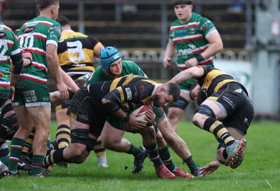030526 - Ebbw Vale v Newport RFC, Super Rugbi Cymru Play Off Semi-Final - Josh Skinner of Newport powers over to score try
