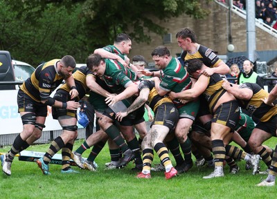 030526 - Ebbw Vale v Newport RFC, Super Rugbi Cymru Play Off Semi-Final - Ebbw Vale power over to score try at the start of the second half
