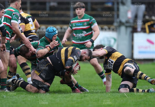 030526 - Ebbw Vale v Newport RFC, Super Rugbi Cymru Play Off Semi-Final - Josh Skinner of Newport powers over to score try