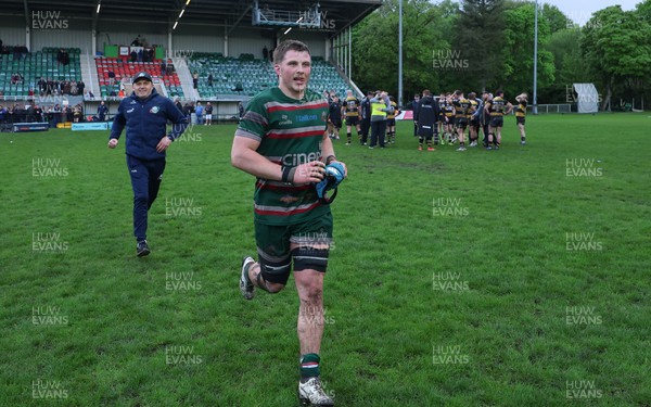 030526 - Ebbw Vale v Newport RFC, Super Rugbi Cymru Play Off Semi-Final - Sion Parry of Ebbw Vale at the end of the match