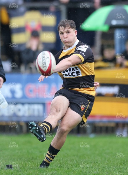 030526 - Ebbw Vale v Newport RFC, Super Rugbi Cymru Play Off Semi-Final - Jac Lloyd of Newport kicks conversion