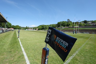 180525 - Ebbw Vale  v Newport RFC, Super Rygbi Cymru Grand Final - A general view of thew Ciner Glass Community Stadium, Ebbw Vale, ahead of the Super Rygbi Cymru Grand Final