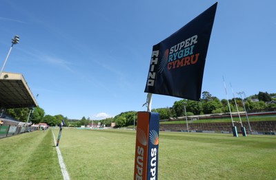 180525 - Ebbw Vale  v Newport RFC, Super Rygbi Cymru Grand Final - A general view of thew Ciner Glass Community Stadium, Ebbw Vale, ahead of the Super Rygbi Cymru Grand Final