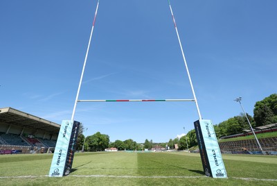 180525 - Ebbw Vale  v Newport RFC, Super Rygbi Cymru Grand Final - A general view of thew Ciner Glass Community Stadium, Ebbw Vale, ahead of the Super Rygbi Cymru Grand Final
