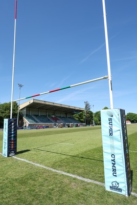 180525 - Ebbw Vale  v Newport RFC, Super Rygbi Cymru Grand Final - A general view of thew Ciner Glass Community Stadium, Ebbw Vale, ahead of the Super Rygbi Cymru Grand Final