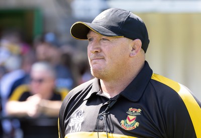 180525 - Ebbw Vale  v Newport RFC, Super Rygbi Cymru Grand Final - Newport RFC head coach Ty Morris