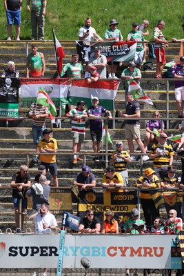 180525 - Ebbw Vale  v Newport RFC, Super Rygbi Cymru Grand Final - Ebbw Vale and Newport supporters ahead of the match