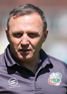 180525 - Ebbw Vale  v Newport RFC, Super Rygbi Cymru Grand Final - Ebbw Vale head coach Jason Strange