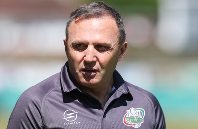 180525 - Ebbw Vale  v Newport RFC, Super Rygbi Cymru Grand Final - Ebbw Vale head coach Jason Strange