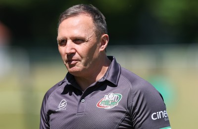 180525 - Ebbw Vale  v Newport RFC, Super Rygbi Cymru Grand Final - Ebbw Vale head coach Jason Strange