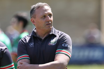 180525 - Ebbw Vale  v Newport RFC, Super Rygbi Cymru Grand Final - Ebbw Vale head coach Jason Strange