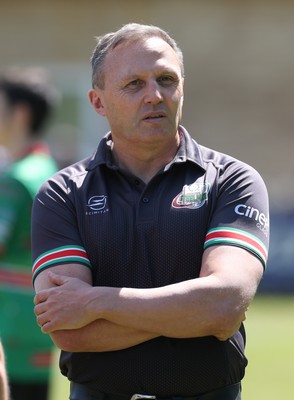 180525 - Ebbw Vale  v Newport RFC, Super Rygbi Cymru Grand Final - Ebbw Vale head coach Jason Strange