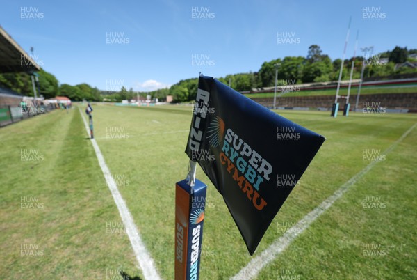 180525 - Ebbw Vale  v Newport RFC, Super Rygbi Cymru Grand Final - A general view of thew Ciner Glass Community Stadium, Ebbw Vale, ahead of the Super Rygbi Cymru Grand Final